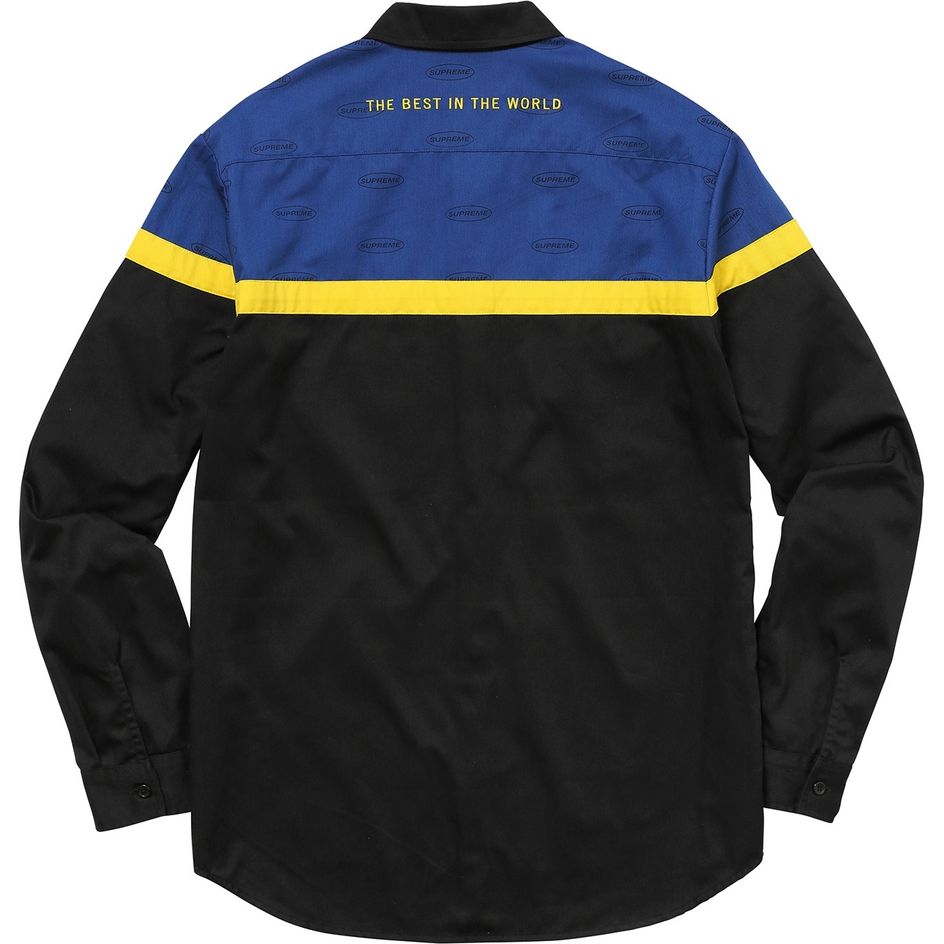 Color Blocked Work Shirt view 4